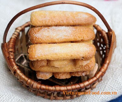 Lady Finger Cake Recipe (Bánh Sampa)