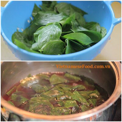 Steamed Sticky Rice with Cẩm Leaves and Jack Fruit Recipe (Xôi Mít Lá Cẩm)