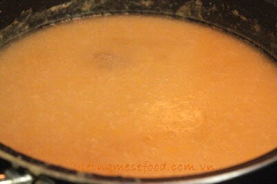 Pork Blood Porridge Recipe (Cháo Huyết)